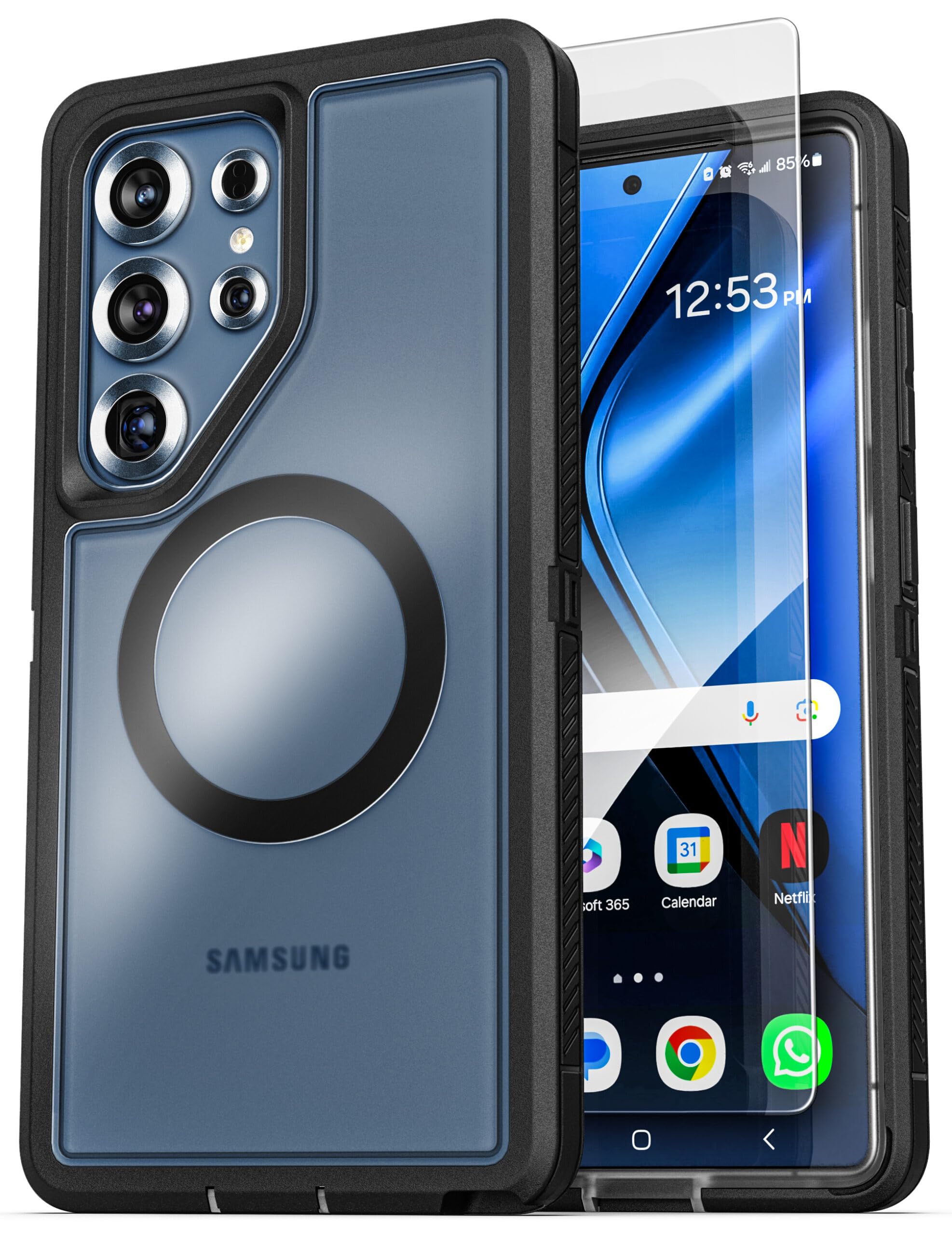 Amazon.com: ENCASED for Samsung Galaxy S25 Ultra Case, Heavy Duty